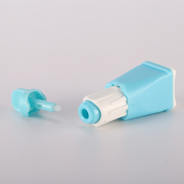 lanceta de sangre de acero inoxidable 2.3m m no reutilizable de las lancetas 23G de la seguridad de 1.3m m 1.8m m